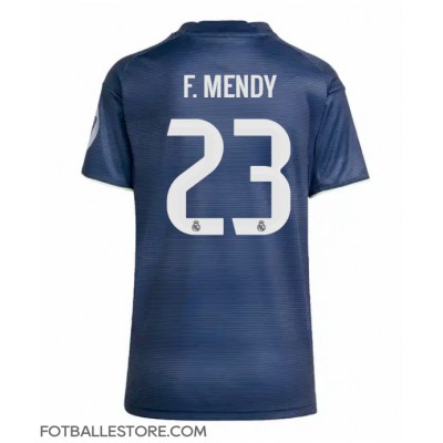 Real Madrid Ferland Mendy #23 Bortedrakt Dame 2025-26 Kortermet Real Madrid Ferland Mendy #23 Bortedrakt Dame 2025-26 Kortermet